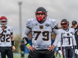 Nachwuchsspieler Jamal Urbanowitz bei Nationalmannschaft